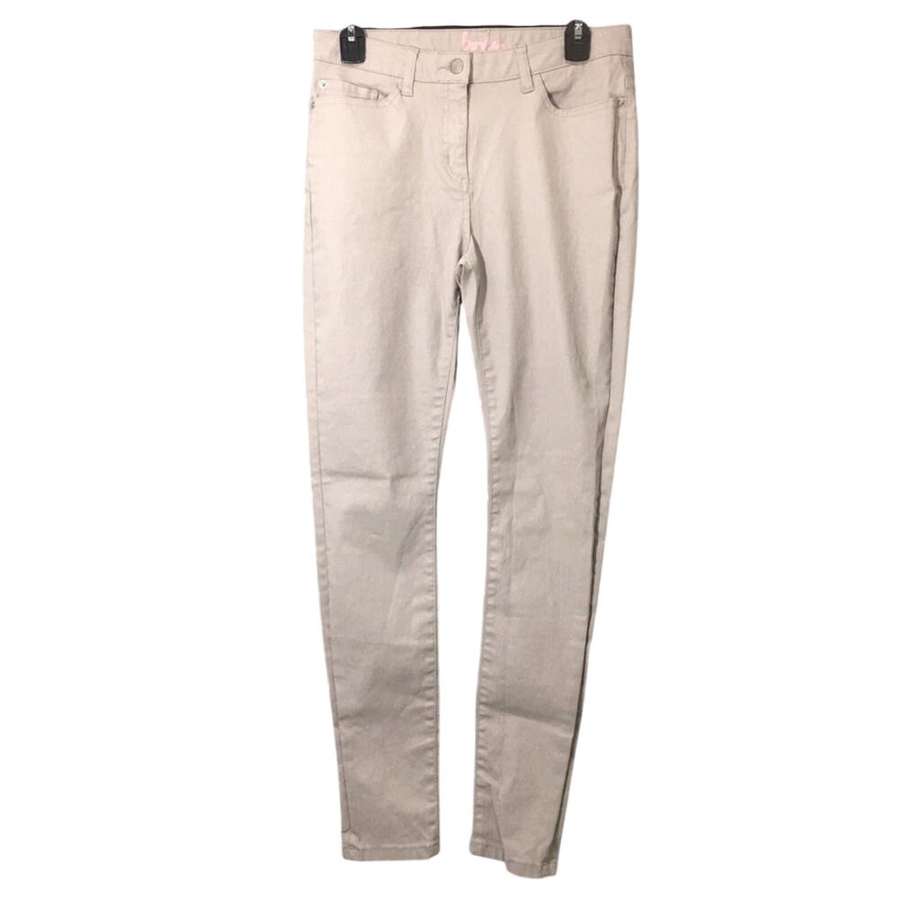 Boden Minimalist Neutral Casual Mid Rise Skinny Matchstick Five Pocket Pants 8R